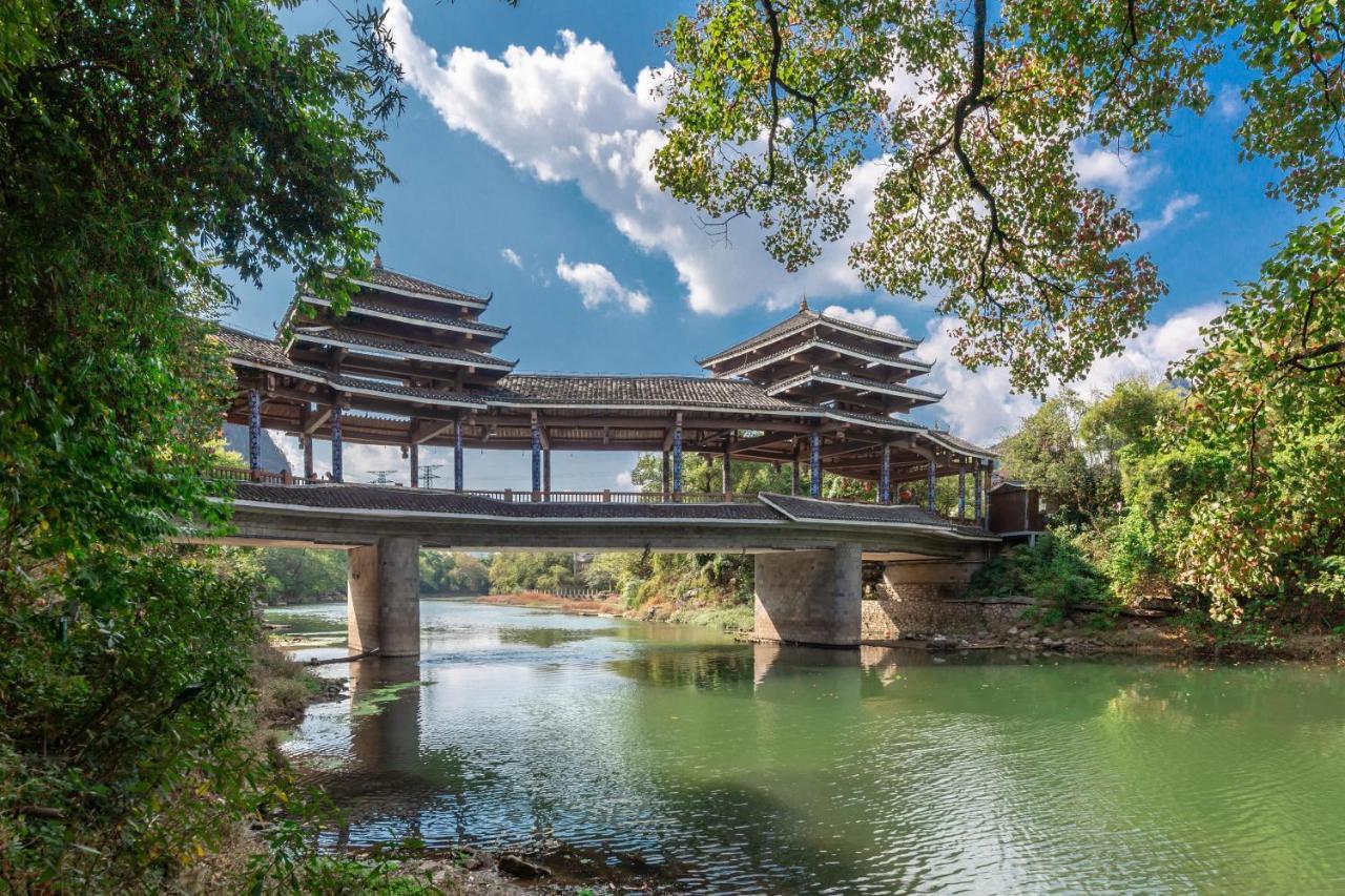 Serene Vale Inn Guilin-Free One Way Pick Up Service To High-Speed Railway Station For 2 Nights Buitenkant foto