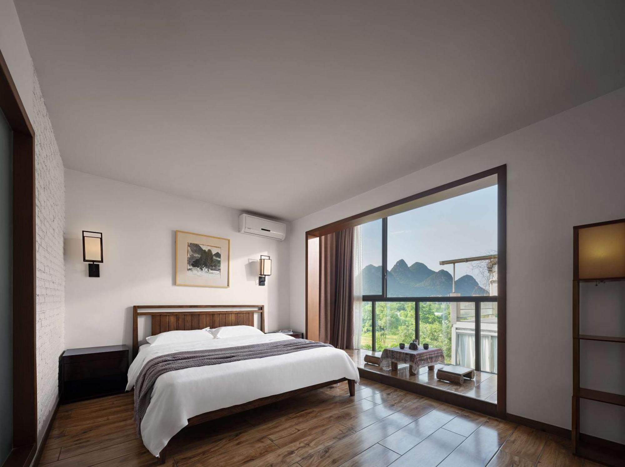Serene Vale Inn Guilin-Free One Way Pick Up Service To High-Speed Railway Station For 2 Nights Buitenkant foto