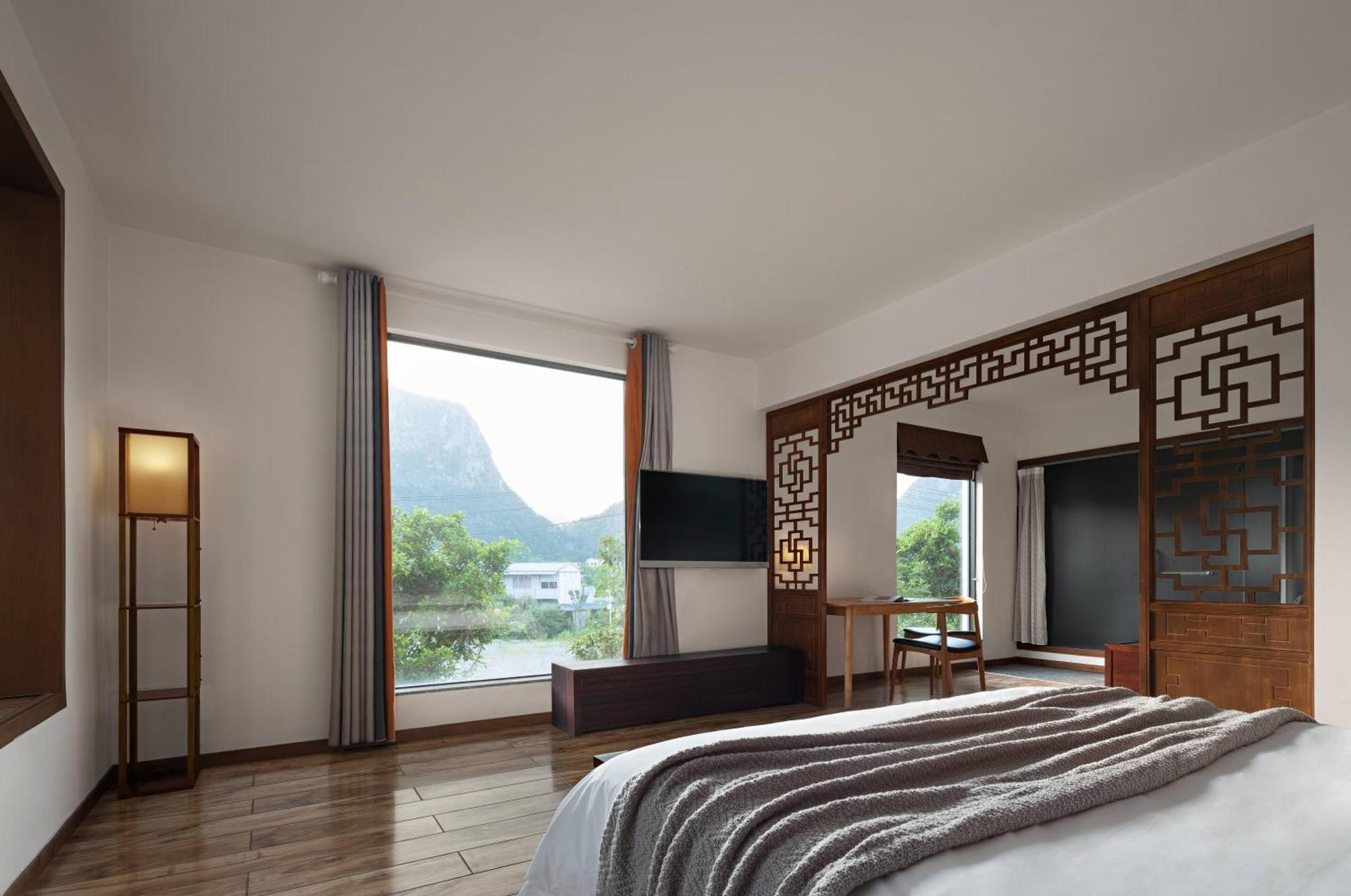 Serene Vale Inn Guilin-Free One Way Pick Up Service To High-Speed Railway Station For 2 Nights Buitenkant foto