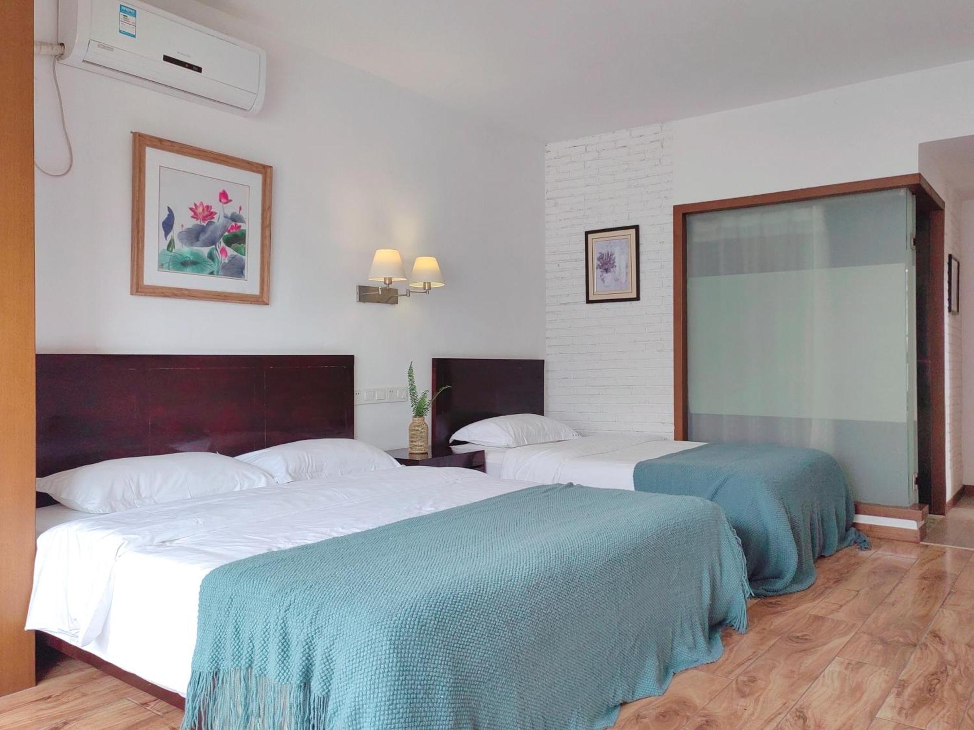 Serene Vale Inn Guilin-Free One Way Pick Up Service To High-Speed Railway Station For 2 Nights Kamer foto