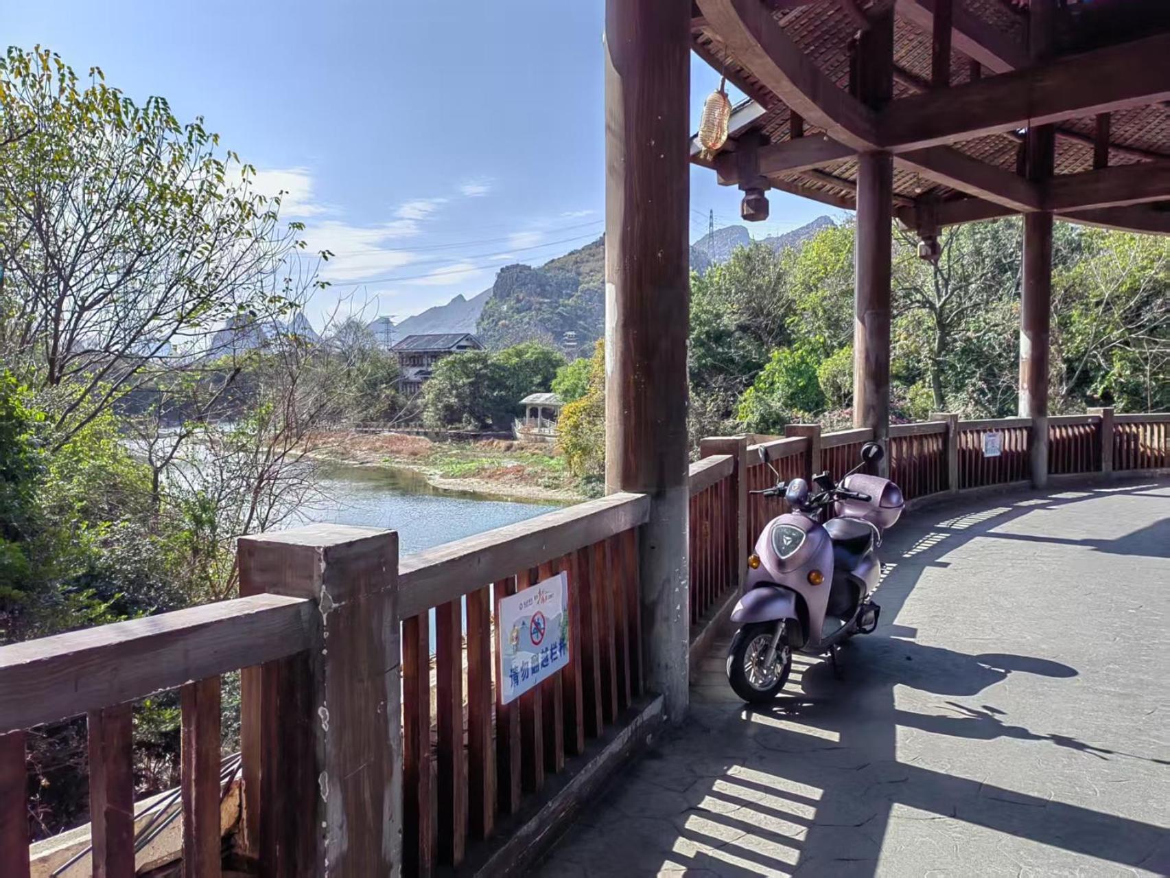 Serene Vale Inn Guilin-Free One Way Pick Up Service To High-Speed Railway Station For 2 Nights Buitenkant foto